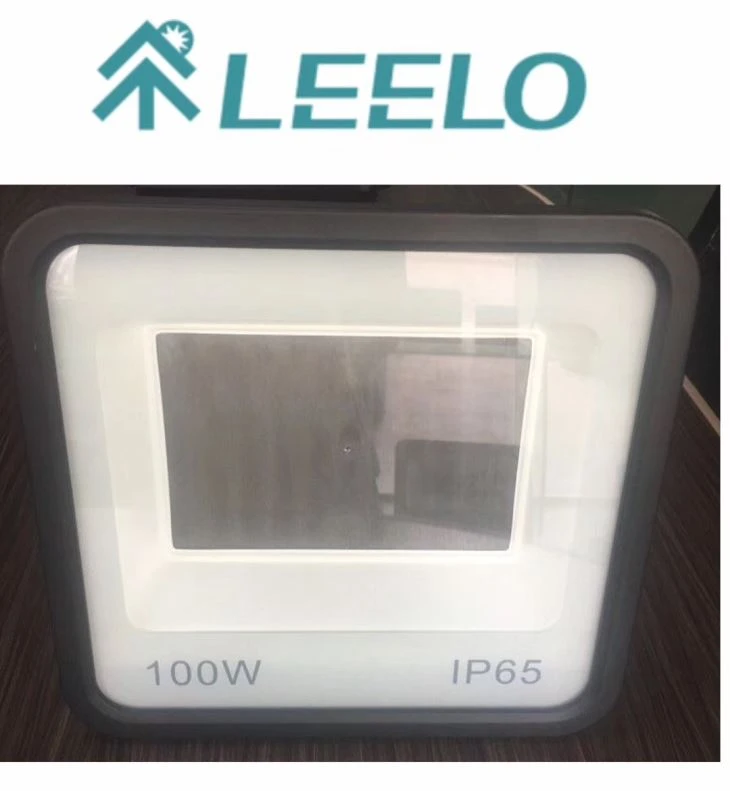 100w aluminio fundición a presión llevó lámparas de inundación